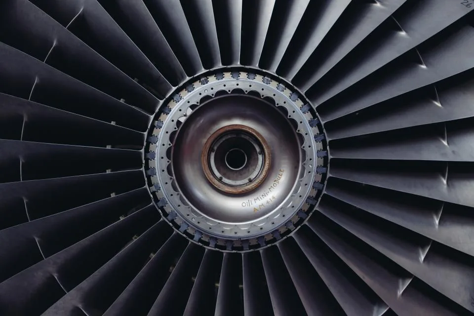 Turbine detail from a Senior School engineering build